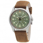 Hamilton Khaki Field Titanium Green Dial 25 Jewels Automaatne H70205860 100M Unisex k&auml;ekell roheline