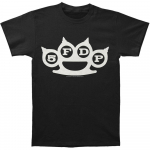 Five Finger Death Punch Knuckles Slim Fit must unisex T-s&auml;rk S