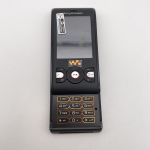 Renoveeritud Originaal Sony Ericsson W595 GMS 3G FM-raadio 3,15MP Mobiiltelefon 1 SIM-kaardiga Simple Set must