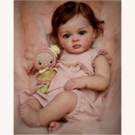 60 cm kaisusriidest keha Reborn Baby Doll Tutti Armas 22-tolline vin&uuml;&uuml;list korpusega taaskasutatud nukud lastele v&auml;ikelapsele kaasas beebim&auml;ngunuku s&uuml;nnip&auml;evaks j&otilde;ulukingitus 60cm cloth body
