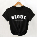 Souli T-s&auml;rk Naiste Quotes L&otilde;una-Korea Bangtan Poiste Ts&auml;rk vabaaja kaelaga Suvi Korea mood T&auml;navar&otilde;ivad Naister&otilde;ivad Unisex L