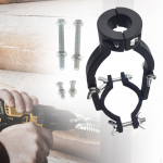 Fikseeritud puurihoidik ruudukujulise auguga, roostevaba teras, kiiresti paigaldatav v&otilde;i lahtiv&otilde;etav, professionaalne,