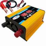 Uusim autoinverter 12V kuni 220V toitemuundur Puhas siinuslaine LED-ekraan Kahe USB-auto inverteri laadija universaalne pistikupesa 12V to 220V