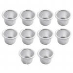 10 tk DIY k&uuml;&uuml;nalde valmistamise alused Kuldsed h&otilde;bedased metallist k&uuml;&uuml;nlatopsid &Uuml;mmargused k&uuml;&uuml;nlatopsid korduvkasutatavad