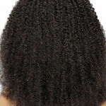 L&uuml;hike bob pits eesmine Aafrika parukas L&uuml;hike lokkis lokkis keskmine naiste v&auml;ikese pikkusega parukas v&otilde;ltsjuuste pea helepruun v&auml;rv