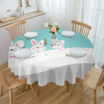 Lihav&otilde;ttej&auml;nese geomeetrilise gradiendiga &uuml;marlaudlina festivali einestamine veekindel laudlina lauakate pulmapeo sisekujunduseks 4pcs 33x48 Table mat