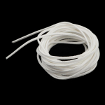 5 5 mm laia sametn&ouml;&ouml;ri kunstnahast seemisnahast n&ouml;&ouml;riniit ehete valmistamiseks valge