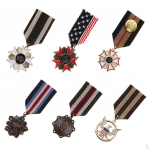 6tk Retrotriibulisest riidest m&auml;rgi kost&uuml;&uuml;m, pidulik meeste naiste vormis&otilde;lg