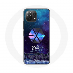 Coque pour Xiaomi Mi 11 Lite Exo Groupe K-pop Logo we are one