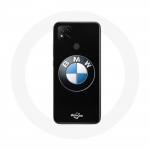 Xiaomi Redmi 9C &uuml;mbris BMW Logo mustal taustal