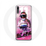 Huawei p20 vormel 1 Sergio P&eacute;rez F1 Driver Pink &uuml;mbris