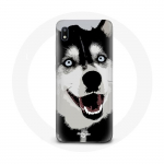 &Uuml;mbris Samsung Galaxy A10 Siberian Husky Blue Eyes jaoks