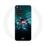 &Uuml;mbris Xiaomi Redmi Note 11 4G Demon Slayer Manga Tanjiro ja Nezuko jaoks