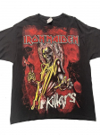Iron Maiden Killers Vintage s&auml;rk Iron Maiden All Over Print Tee Unisex T-s&auml;rk S