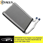 MR500659 Aluminum Front Heater Core Radiator fit for Mitsubishi Montero Pajero III 3rd IV 4rd V65W V68W V73W V77W V97W 2000-2016 gray