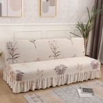 Elastne kokkupandav diivanvoodi kate elutuppa Stretch k&auml;eta diivan seelik, kate Tr&uuml;kitud pingikatted Funiture Protector 185-200cm L