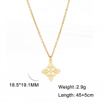 Vintage n&otilde;ias&otilde;lme kaelakee naistele &otilde;nne ripats Iiri keltide kaitse amulett roostevabast terasest n&otilde;iakunsti Wicca ehtekink