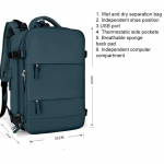 &Otilde;lakott Naiste seljakott &Auml;rireisid L&uuml;himaa suure mahutavusega reisipagasi kott Vaba aeg Meeste kott Multifunktsionaalne arvutikott beež