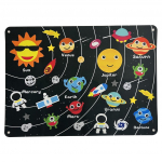 Kosmosevildist Montessori lauam&auml;nguasi P&auml;ikeses&uuml;steemi Universumi jutuvestmine Flanellist interaktiivne m&auml;ngumatt Haridusm&auml;nguasjad lastele 1 Set