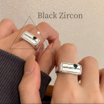 ANENJERY h&otilde;bedane v&auml;rv roheline tsirkoon haruldane retro rasket&ouml;&ouml;stuse hea kirjaga s&otilde;rmus naistele peo ehete kingitus