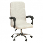 Elastne kontorit&otilde;stuk arvutitooli kate Moodne m&auml;&auml;rdumisvastane p&ouml;&ouml;rlev tooli istme&uuml;mbris Kodu toolikatted Eemaldatavad katted L valge