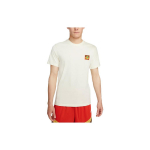 Nike Alphabet Logo Meeste kaelusega l&uuml;hikeste varrukatega T-s&auml;rk meeste topid valged FD0064-113 XXL