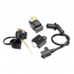 Go Kart s&uuml;&uuml;tepool Cdi solenoidrelee pingeregulaatori komplekt Gy6 50cc 125cc 150cc ATV mustusratta t&otilde;ukeratta mopeedi jaoks hall v&auml;rv