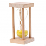 - Liivakell klaasist m&auml;nguasjad puidust m&auml;nguasjad toiduvalmistamiseks Kasutage 4 v&auml;rvi kollane