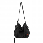 &Uuml;ksik &otilde;lakott meeste naiste teksakangast kott S must