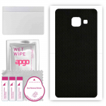 apgo Protective Skin Sticker for the back compatible with Samsung Galaxy A3 2016 A310F, Wrap Film, Foil, Vinyl - Pattern Matrix