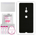 apgo Protective Skin Sticker for the back compatible with Sony Xperia XZ3, Wrap Film, Foil, Vinyl - Pattern Matrix