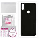 apgo Protective Skin Sticker for the back compatible with Doogee Y8 Plus, Wrap Film, Foil, Vinyl - Pattern Matrix