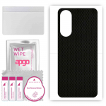 apgo Protective Skin Sticker for the back compatible with Honor X20 SE, Wrap Film, Foil, Vinyl - Pattern Matrix