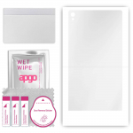 apgo Ultra Clear Protective Skin Sticker for the back compatible with Lenovo Tab3 8 Plus, Wrap Film, Hydrogel Film, Flexible, Soft TPU with positionin