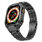 Modifikatsioonikomplekt Roostevabast terasest rihm+Metallist korpus Ultra 49mm Apple Watch Series 8 7 6 5 SE 45mm 44mm 40mm 41mm jaoks For 44MM