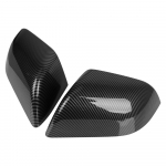 Autotarvikud Tesla Model 3 2017-2022 ABS-i k&uuml;ljepeegli kaane tahavaatepeegli kaane katte asendus s&uuml;sinikkiust Carbon fiber pattern