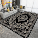 Persia Bohemia Nordic Area suur vaip, vaipvaip elutoa diivani uksemati kaunistamiseks, lastele m&auml;ngitav libisemiskindel 3D p&otilde;randamatt 100x150cm
