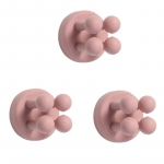 3 tk silikoonist hambaharja hoidiku konks Veekindel isekleepuv seinale kinnitatav &uuml;ksik konks v&otilde;tme riputamiseks kasuliku pistikuhoidiku jaoks