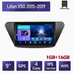 9-tolline autoraadio Lifan X50 jaoks 2015-2019 auto multimeedia videopleier GPS-navigatsioonis&uuml;steem WIFI 1+16GB 1+16GB