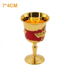 Legeeritud veinitops 20-30 ml kuldne euroopa stiilis baarijook Retro Creative High Fashion