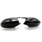 Carbon Fiber Pattern Black M Look Mirror Cover for BMW 1 series E81 E82 E87 E88 116i 118i 120i 125i 128i 130i 135i 135is 116 118 must-lilla