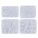 K&otilde;rvar&otilde;ngaste vaiguvorm Vintage ripats silikoonvorm Epoksiidvaigust ehted vormide valmistamine tilkloomade v&otilde;lu DIY vormi ehted SET