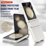 Luksuslik matt peegelkilega Samsung Galaxy Z Flip 6 5 5G &uuml;mbris Kokkupandav hing P&otilde;rutuskindel kaitse K&otilde;va arvutitarviku t&auml;ielik kaitsekate for Galaxy Z Flip 5