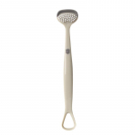 Kolmetoimeline keelekaabits Keele kraapimisplaat suupuhastushari Korduvkasutatav v&auml;rske hinge&otilde;huga suuh&uuml;gieenihoolduse puhastusvahendid must