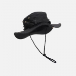 Outdoor Fisherman Hat Mesh p&auml;ikesekaitsekork Rannatarbed &Auml;mbrik&uuml;bar UV-kaitse must