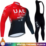 T&auml;ielik jalgrattas&otilde;it 2024 A&Uuml;E talvine termiline fliiss&auml;rk Tricuta Man Road meeste r&otilde;ivakomplekt Mtb Team Jalgrattap&uuml;ksid Riided Riided Asian size - XS