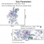 Seinakleebis Kodu Seinakaunistus Elutoa Magamistoa Sisustus Vesiv&auml;rviga tapeet Isekleepuvad kleebised