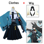 Hoshimi Miyabi Cosplay Zenless Zone Zero Kost&uuml;&uuml;m Kuus vahetatavat pead &Otilde;&otilde;nes Erioperatsioonide Osakond Halloweeni Karnevali Riietus M