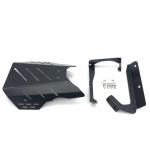 Mootorratta v&auml;ljalasketoru kaane soojuskaitse kaitse, p&otilde;letusvastane korpus Honda CB650R CBR650R CBR 650R jaoks must