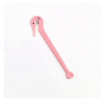 1 tk Elastne Juuksekumm L&otilde;ikurid &Uuml;hekordselt Kasutatav Elastne Kummipael Eemaldamise T&ouml;&ouml;riist 10cm roosa